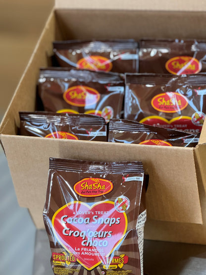 ShaSha Cocoa Snap Cookies (300g x 6 Bags)